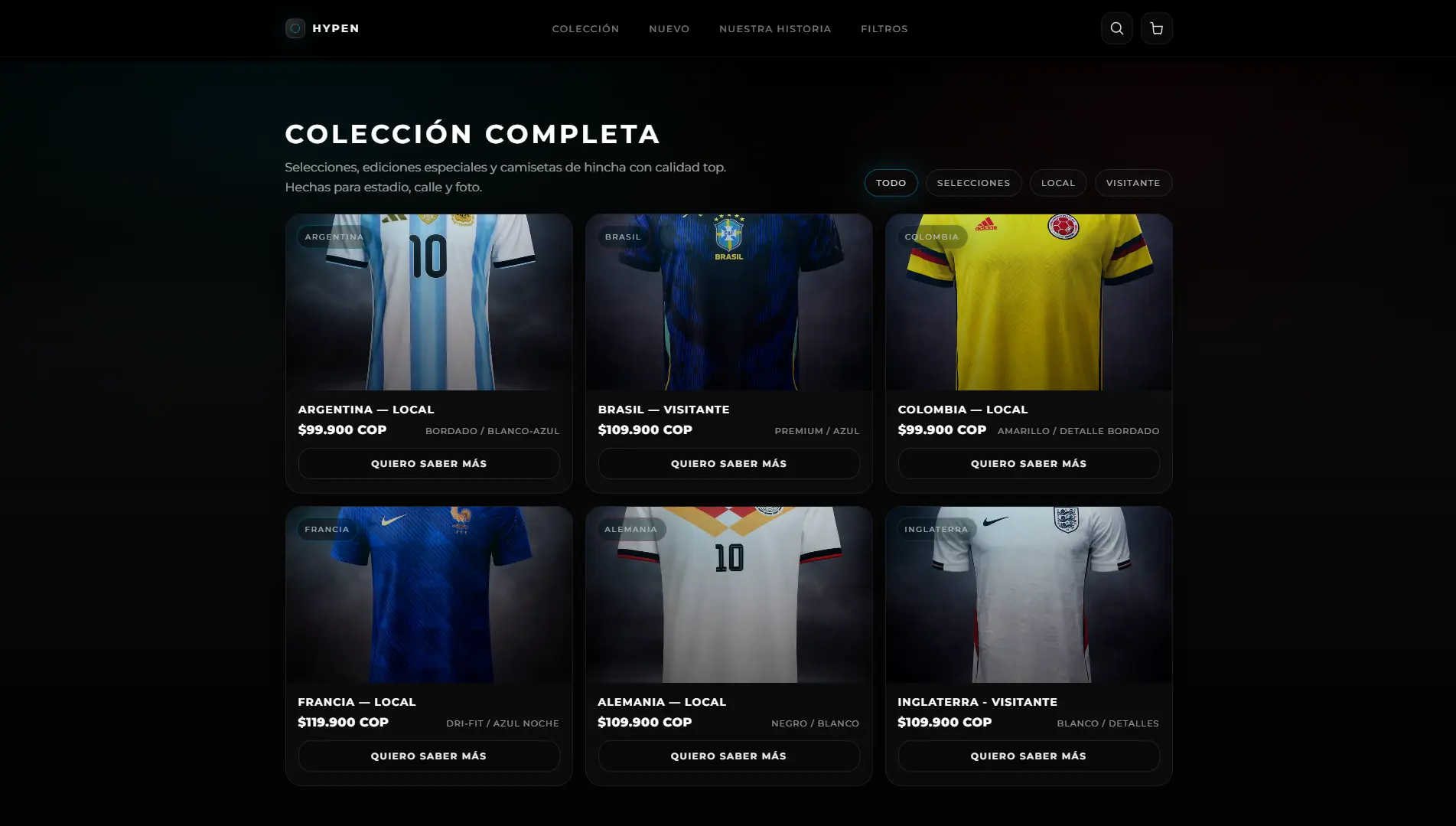 Proyecto web Hypen