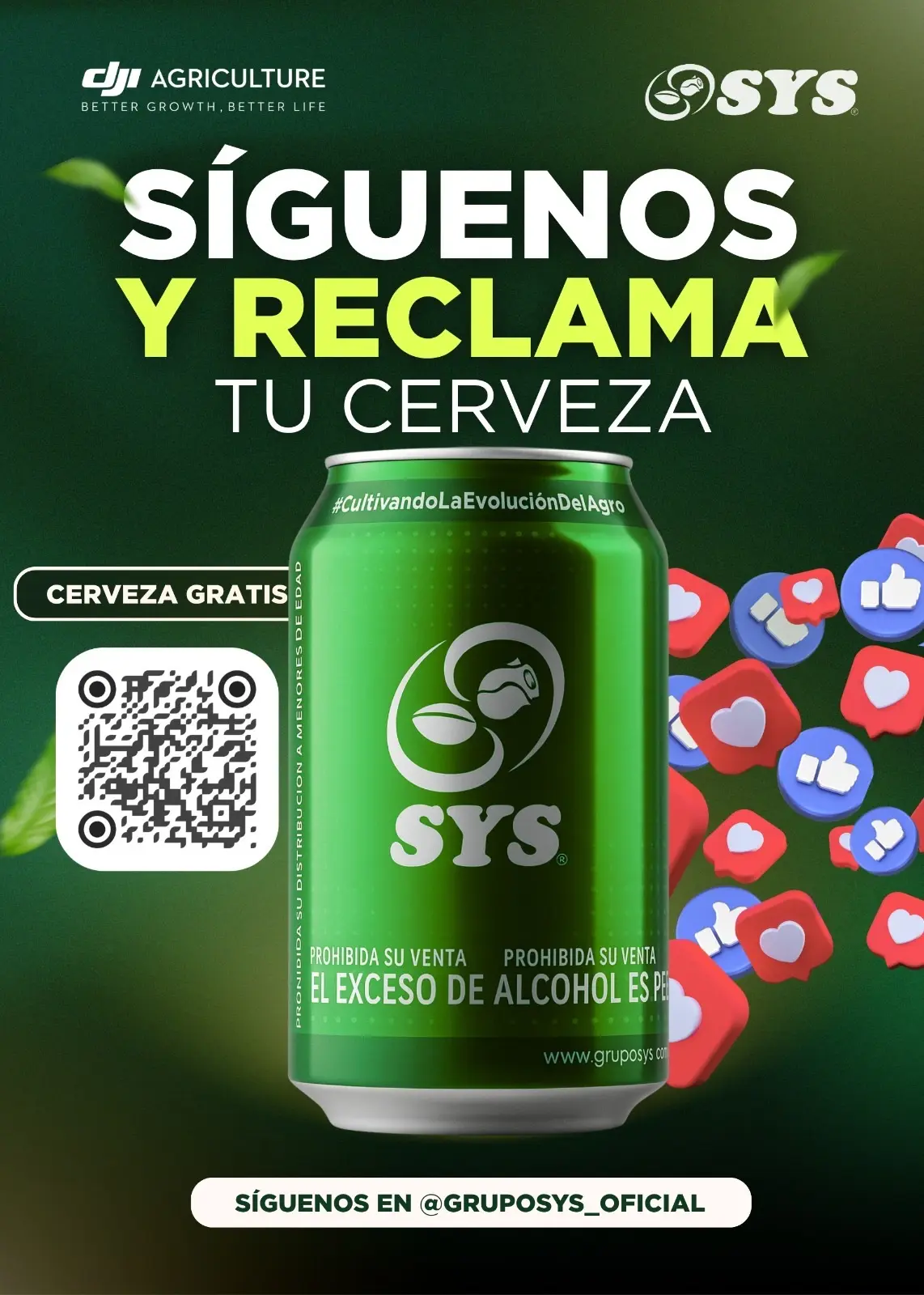 Pieza gráfica de campaña visual